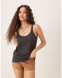 Mango - – trägertop aus 100% leinen - Lyst