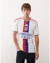 adidas Originals - Adidas Football Olympique Lyonnais 25/26 Home Jersey - Lyst