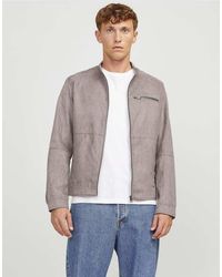 Jack & Jones - Jack Van Synthetisch Imitatieleer - Lyst