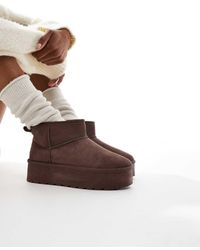 SEQWL - Mini Flatform Boots - Lyst
