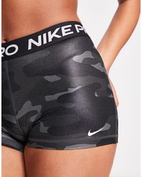 Nike - Nike pro - training - short 3 pouces moulant à motif camouflage - Lyst