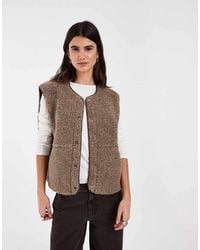JJXX - Teddy Vest - Lyst