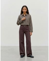 Vero Moda - Wide-Fit Jeans - Lyst