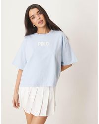 Polo Ralph Lauren - Boxy Fit Logo T-shirt - Lyst