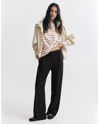 Pull&Bear - Tailored Darted Pants - Lyst
