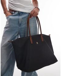 Tommy Hilfiger - – essential – große schultertasche - Lyst