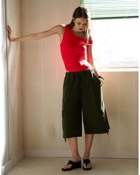 Bershka - Asymmetric Ruched Strap Body - Lyst