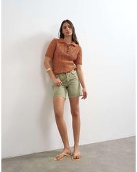 TOPSHOP - Denim Editor Shorts - Lyst