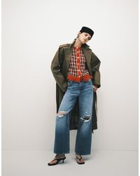 Calvin Klein - Low Rise baggy Ripped Jeans - Lyst