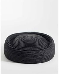 ASOS - Straw Pillbox Hat - Lyst