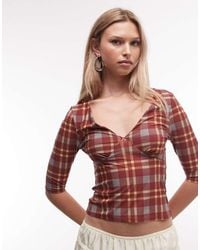 Reclaimed Vintage - 3/4 Sleeve Top - Lyst
