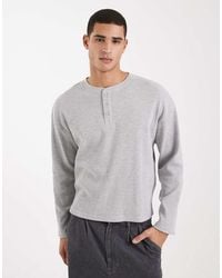 Cotton On - Cropped Fit Textured Long Sleeve T-shirt - Lyst