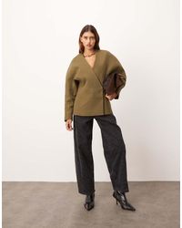 ARRANGE - Franklyn Seam Detail Barrel Jean - Lyst