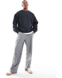 Cotton On - – kastiges fleece-sweatshirt - Lyst