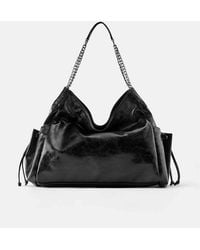 Pull&Bear - Slouchy Chain Shoulder Bag - Lyst