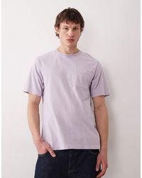 Farah - Stacy Short Sleeve Garment Dye Pocket Logo T-shirt - Lyst
