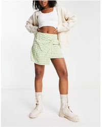 Urban Revivo - Zip Detail Mini Skirt - Lyst