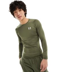 Under Armour - Heat Gear Armour Long Sleeve Compression T-shirt - Lyst
