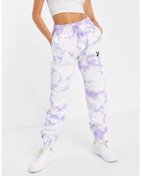Missguided Playboy Co-ord Oversized jogger - Purple