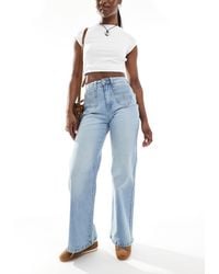 Cotton On - Stretch Wide Leg Jeans - Lyst