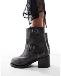 Bronx - New Camperos Biker Ankle Boots - Lyst