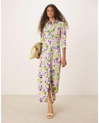 Y.A.S - Maxi Shirt Dress - Lyst