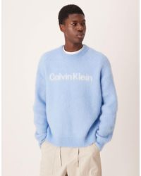 Calvin Klein - – angerauter pullover aus alpakawolle - Lyst