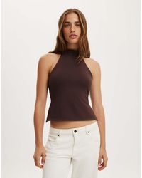 Cotton On - Hold Me Halter Twist Back - Lyst