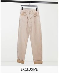 Reclaimed (vintage) Vaqueros tostados holgados unisex The '83 - Neutro