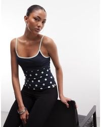 Collusion - Contrast Trim Cami Top - Lyst