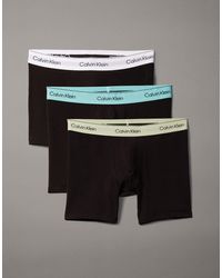 Calvin Klein - – icon cotton stretch – 3er-pack boxershorts - Lyst