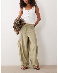 ASOS - Oversized Balloon Trousers With Pocket Details - Lyst