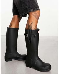 HUNTER - Original Side Adjustable Wellington Boots - Lyst