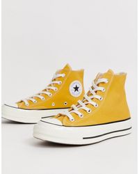 De Chuck Top Amarillo '70 Zapatillas Girasol Hi Deporte 8wv0mNn
