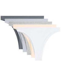 Oysho - 5 Cotton Blend Brazilian Briefs - Lyst