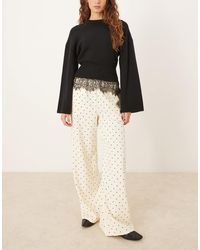 Threadbare - Polka Dot Pull On Trouser - Lyst