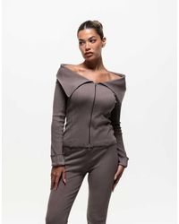 Good For Nothing - Geribbelde Top Met Lange Mouwen - Lyst