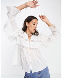 Blusas TOPSHOP de mujer | Rebajas en línea, hasta el 75 % de descuento |  Lyst