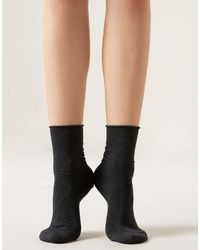 Calzedonia - Non-Elastic Cotton Ankle Socks - Lyst