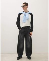 Bershka - Twisted Fit Jeans - Lyst