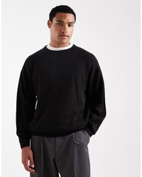 JJ Rebel - Relaxed Fit Knit Crew Jumper - Lyst