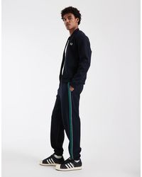 Fred Perry - Stripe Tape Co-Ord Track Pant - Lyst