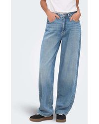 ONLY - Straight-Fit Jeans - Lyst