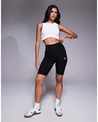 adidas Originals - Essentials Legging Shorts - Lyst