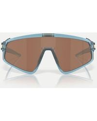 Oakley - Kylian Mbappé Signature Series Latch Panel Shield Sunglasses With Mirrored Lens - Lyst