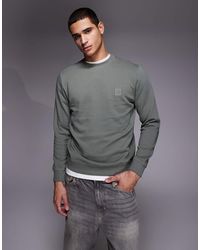 BOSS - Westart Small Tonal Logo Sweatshirt - Lyst