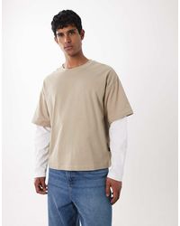 Jack & Jones - Double Layer T-shirt - Lyst
