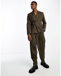 ASOS - Balloon Fit Suit Trousers - Lyst