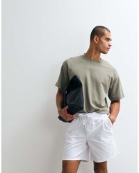 ASOS - Linen Blend Shorts - Lyst