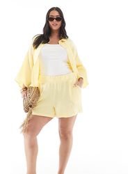 Vero Moda - Textured Shorts Co-ord - Lyst